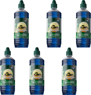 Produktbild von Moritz 6 Liter Lampenöl blau farbig für Öllampen Bambusfackeln Gartenfackel und Wandfackeln