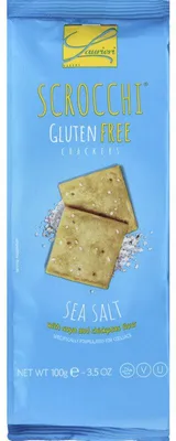 Produktbild von Laurieri Scrocchi Zeezout Glutenfrei Knuspergebäck, 100 g