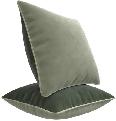 Produktbild von Designkissen – 2er-Set – Einfarbig –