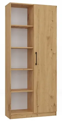 Zdjęcie produktu dla Topeshop RD-80 ARTISAN KPL, Dąb, 10 pół., Płyta wiórowa, Płyta wiórowa, Matowy, 800 mm