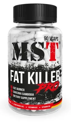 Produktbild von Fat Killer Pro Nahrungsergänzungsmittel mit Acetyl-L-Carnitin & Grüntee-Extrakt, 90 Kapseln