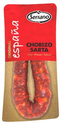 Image de Chorizo Sarta, épicé, de type Serrano, 200 g
