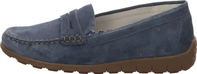 Produktbild von Waldläufer Komfort Slipper H-Lucy Damen 31363133343031 Blau 38 1/2 EU