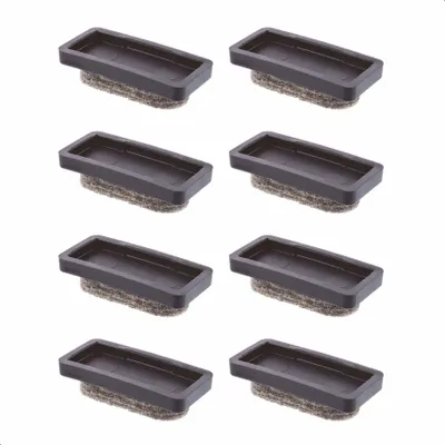 Produktbild von WAGNER QuickClick® Stuhlgleiter Woll-Filzgleiter ULTRASOFT - 8er-Set Ersatzgleiter 32 x 15 mm, DE Ware - 16771199