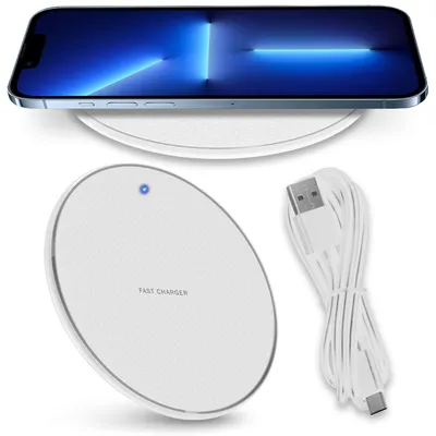 Produktbild von QI Schnell Ladegerät für Apple iPhone 17 16 16e Pro Max Air 15W Wireless Laden