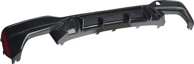 Produktbild von Heckdiffusor – M5 Competition Style Carbon Look – Für BMW G30/G38/F90m  Sport (2017–2020)