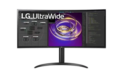 Produktbild von LG 34WP85CP-B, 86,4 cm (34"), 3440 x 1440 Pixel, UltraWide Quad HD, LED, 5 ms, Schwarz