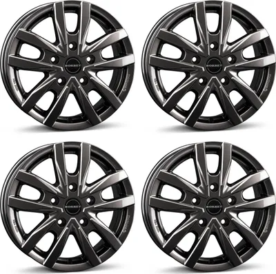 Produktbild von 4 Borbet Felgen CW5 6.0x16 ET68 5x118 ANT für Peugeot Boxer 5x118 ANT für Peugeot Boxer Aluräder