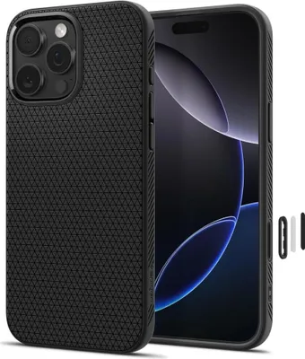 Zdjęcie produktu dla SPIGEN Etui Spigen Liquid Air T (MagFit) iPhone 16 Pro Max czarny matowy
