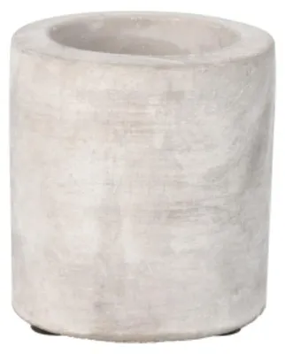 Zdjęcie produktu dla świecznik 2w1 Stone - 65x60mm szary