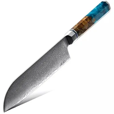 Produktbild von AO-20193 Damast Santoku Küchenmesser - Hochwertig KP20193