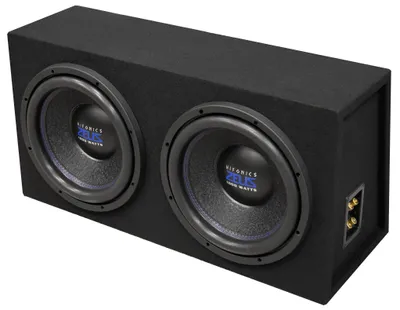 Image de Hifonics ZEUS ZXS12SDUAL : Boîtier de caisson de basses 2 x 30 cm (12")