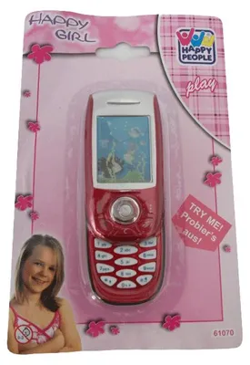 Produktbild von Handy 10 cm mit Sound – aus Kunststoff, 3,5x13,5x21cm – für die Spielstunden Ihrer Kinder