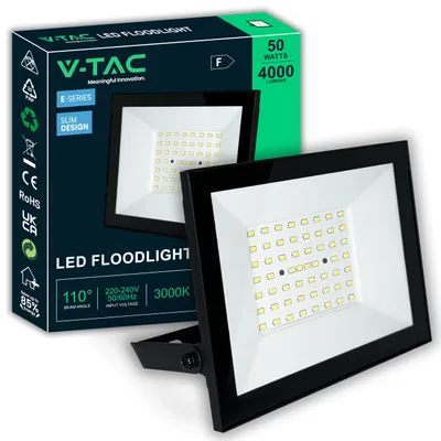 Obrázek produktu pro LED reflektor V-TAC, 50W, IP65, 4000 lm, pro venkovní použití