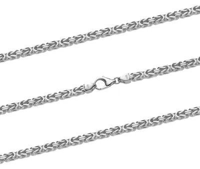 Produktbild von Silberkette Königskette Länge 70cm - Breite 3,0mm - 925 Silber