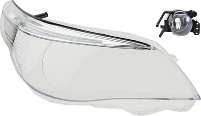 Produktbild von Johns, Scheinwerfer Glas passend für BMW 5 E60 E61 07/2003-03/07 rech. f. Xenon + Nebel 0 63176920704 63176910792 6910792 6920704