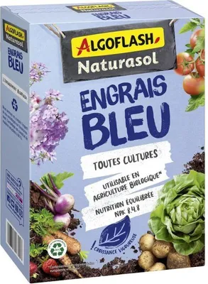 Obrázek produktu pro ALGOFLASH NATURASOL Modré hnojivo, 1,5 kg, 100% přírodní