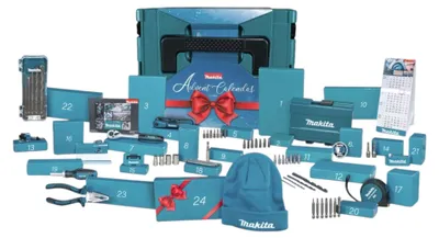 Produktbild von Makita Adventskalender 2026 im MAKPAC ( P-84888 ) – 24 Türchen voller Power, Überraschungen und Fanliebe