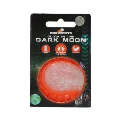 Produktbild von Dog Comets COME017A, Hund, Kugellager, Orange, Gummi, Kauend, Zahnreinigung, 5 cm