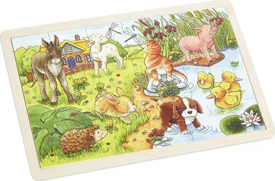 Produktbild von Goki 57890, 24 Stück(e), Tiere, 3 Jahr(e)