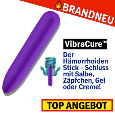 Zdjęcie produktu dla VibraCure™ Sztyft na hemoroidy - koniec z maściami, czopkami, żelami i kremami!