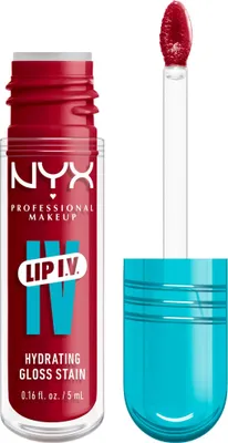 Immagine prodotto di NYX PROFESSIONAL MAKEUP Lip IV Hydrating Gloss Stain, Rotes Set Nass 5 ml