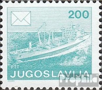 Produktbild von Briefmarken Jugoslawien 1986 Mi 2176D (kompl.Ausg.) postfrisch Postdienst