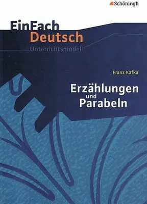 Produktbild von Erzählungen Parabeln. EinFach Deutsch Unterrichtsmodelle