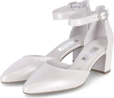 Produktbild von Gabor 41.340.60 Damen Spangenpumps Alt-Weiß Glattleder - D´Orsay Design Größe: 5