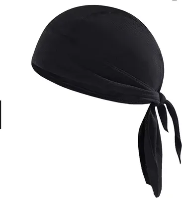 Productafbeelding van CHPN – Sportieve bandana – Sportieve bandana – Sportmuts – Bandana – Sportmuts – Ademend – Uni – One size – Zwart!