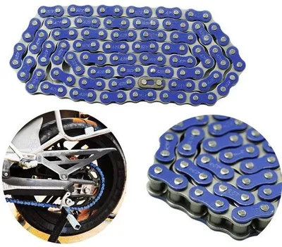 Produktbild von Motorradkette 420/428 - Hauptantriebskette - Blau