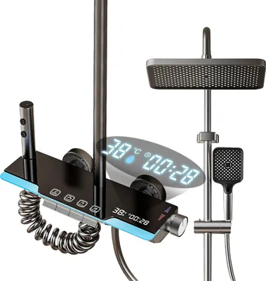 Obrázok produktu pre Systém sprchy, LED displej, dažďová sprcha, digitálne ambientné osvetlenie