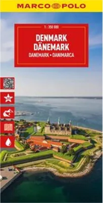 Produktbild von MARCO POLO Reisekarte Dänemark 1:350.000
