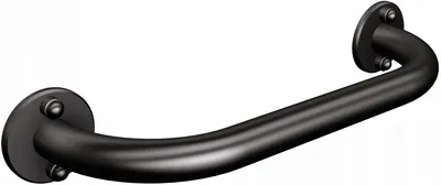 Produktbild von Handgriff ANDEX 30 cm einfacher Haltegriff Edelstahl Schwarz matt