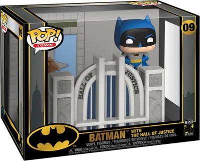 Produktbild von Funko Dc Comics Batman 80halle Der Gerechtigkeit Mit Figur Mehrfarbig  Kinder Mehrfarbig One Size