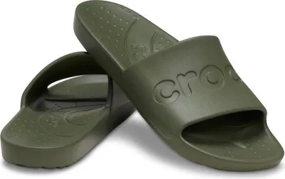 Produktbild von Crocs Slide Schlappen Army Green 39-40
