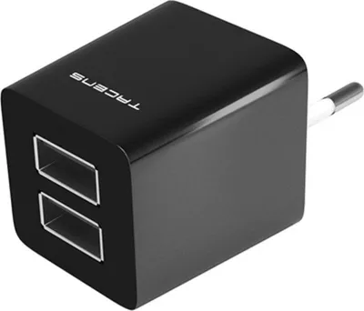 Image de Tacens Ausb1 Chargeur 2xusb Noir Noir One Size