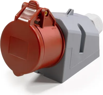 Produktbild von CEE-Kupplung McPower Wandmontage IP44 415V 16A 5-polig IP44