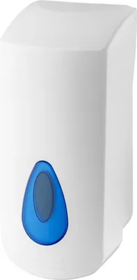 Produktbild von PlastiQline Seifenspender - 2000 ml - weiß - Kunststoff - Wandspender