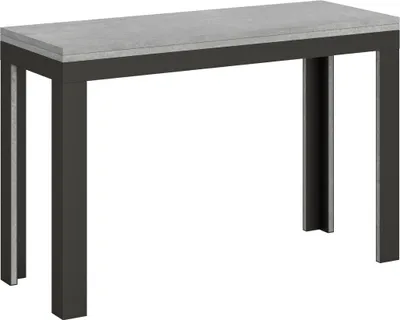 Produktbild von ITAMOBY - Klapptisch 120x45/90 cm Linea Double Zement Gestell in Anthrazit