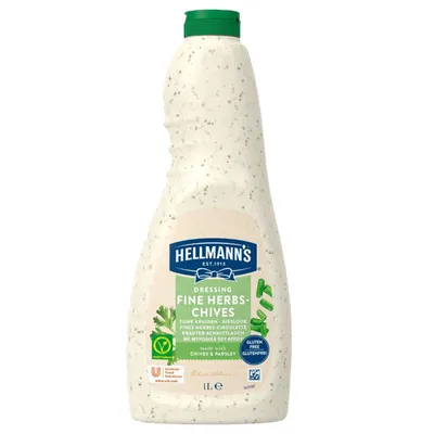 Immagine prodotto di Hellmann's - Condimento alle erbe aromatiche e erba cipollina - 1 litro