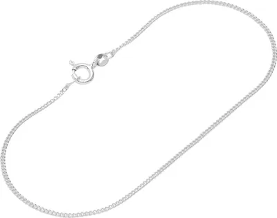 Produktbild von Designer Armband 925 Sterling Silber 19cm Ankerkette diamantiert Armbandkette