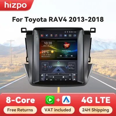 Imagen del producto de Radio para coche de doble DIN de 9,7 pulgadas, con CarPlay, Android 13, 128 GB de memoria interna y sistema de navegación