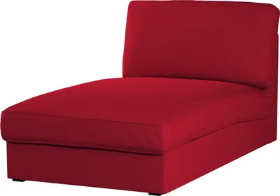 Produktbild von Dekoria Bezug für Kivik Recamiere Sofa, rot, Bezug für Kivik Recamiere
