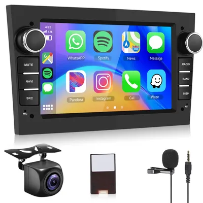 Immagine prodotto di Autoradio compatibile con CarPlay da 7 pollici, per Opel Astra, Antara, Vectra, Corsa, Zafira