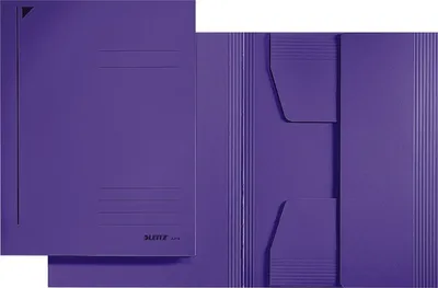 Produktbild von Jurismappe A4 240x318mm violett Packung mit 25 Stück