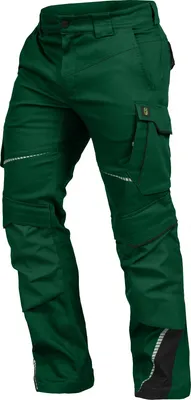 Produktbild von Leibwächter Bundhose Herren Flex-Line FLEXH21 Gr. 90 grün/schwarz