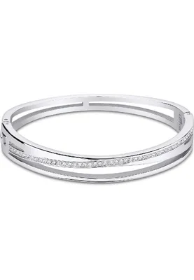 Image de Lotus LS2113/2/1 Bracelet-jonc pour femme Acier inoxydable Argent Blanc