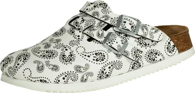 Produktbild von Birkenstock Professional Berufsschuhe Kay SL Paisley schwarz/weiß Größe