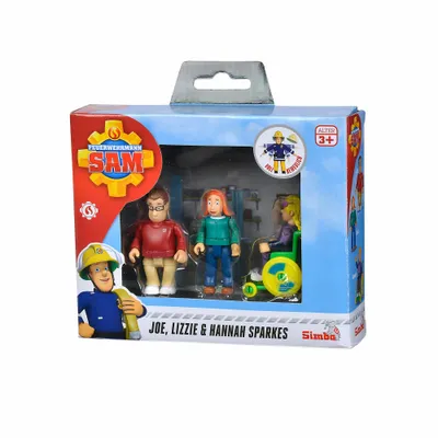 Obrázek produktu pro Simba 109251080 - Sam Family Sparks Figurenset